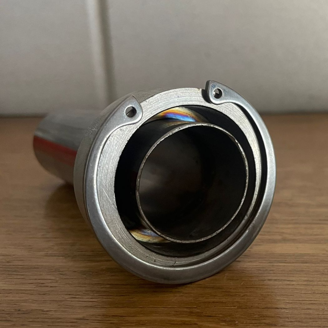 DB-killer Arrow 50 mm recht - AL0431
