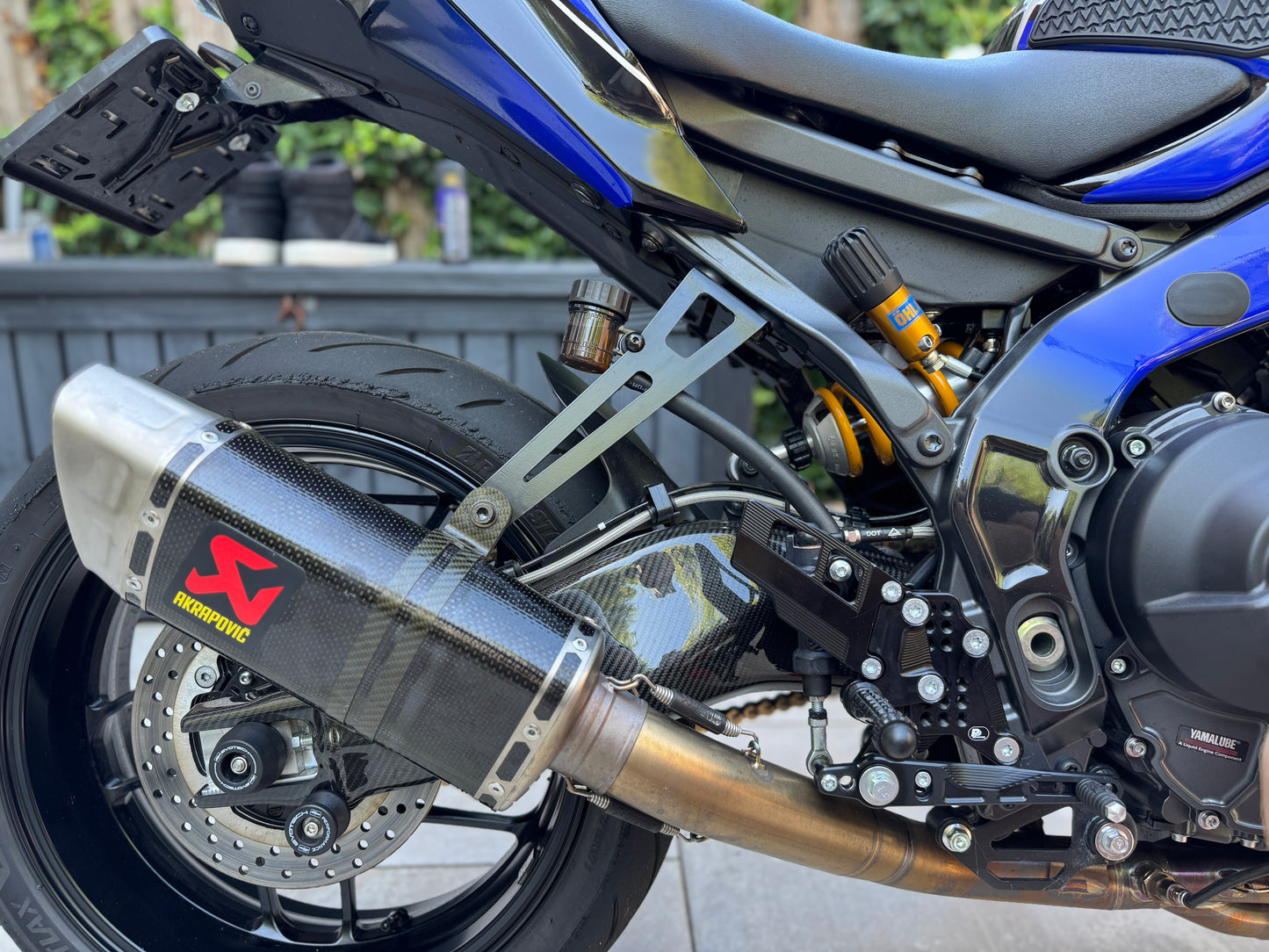 Dempersteun Akrapovic MT-09